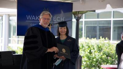 Wake Tech Honors Spring Graduates with Hybrid-Style Commencement Celebrations