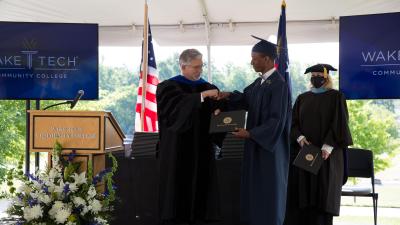 Wake Tech Honors Spring Graduates with Hybrid-Style Commencement Celebrations