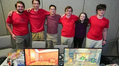 Students Showcase Original Video Games