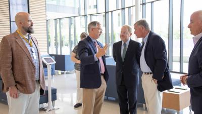 US Senator Richard Burr visited Wake Tech’s RTP Campus in Morrisville today. He addressed a Wake Tech Foundation Board meeting.