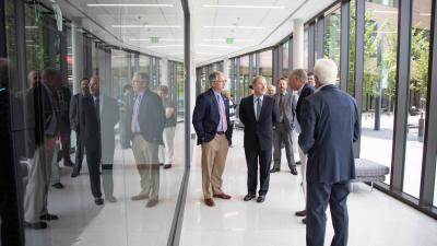 US Senator Richard Burr visited Wake Tech’s RTP Campus in Morrisville today. He addressed a Wake Tech Foundation Board meeting.