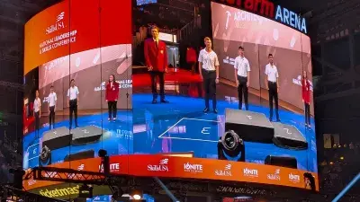 Jimmy Chavez-Perez competes at the SkillsUSA National Leadership & Skills Conference.