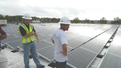 Wake Tech Unveils Rooftop Solar Array