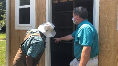 Wake Tech Carpentry Students Donate Storage Shed to Habitat for Humanity