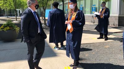 Wake Tech Honors Spring Graduates with Hybrid-Style Commencement Celebrations