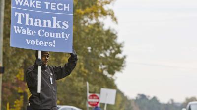 Wake Tech Thanks Wake County Voters for Generous Show of Support