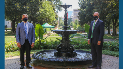 Dr. Scott Ralls, Wake Tech President; Dr. Brian C. Ralph WPU President  