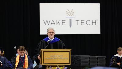Wake Tech recognized more than 1,500 students in four Spring 2025 graduation ceremonies.