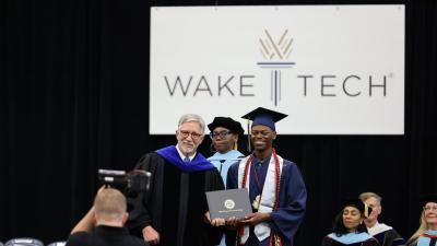 Wake Tech recognized more than 1,500 students in four Spring 2025 graduation ceremonies.