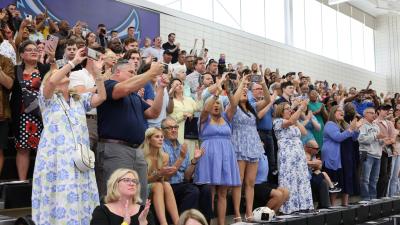 Wake Tech recognized more than 1,500 students in four Spring 2025 graduation ceremonies.