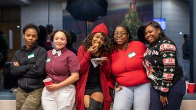 Former Foster Youth Celebrate Early Christmas 