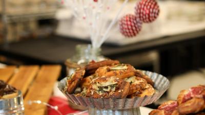 Delicious goodies for sale at Bakers' Row 