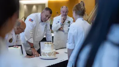 Wake Tech students won 31 medals for artistic chocolate and sugar showpieces and elaborate wedding cakes at the North Carolina American Culinary Federation competition.