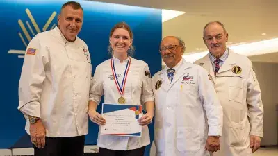Wake Tech students won 31 medals for artistic chocolate and sugar showpieces and elaborate wedding cakes at the North Carolina American Culinary Federation competition.