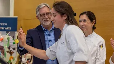 Wake Tech students won 31 medals for artistic chocolate and sugar showpieces and elaborate wedding cakes at the North Carolina American Culinary Federation competition.