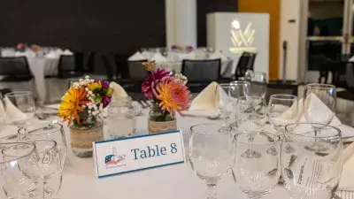 Members of Culinary Team USA prepare dishes for a fundraising dinner at Wake Tech that will help pay for expenses during the team's trip to Germany for the 2028 Culinary Olympics.