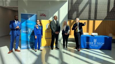 Wake Tech and N.C. A&T University Sign Technology Education Partnership