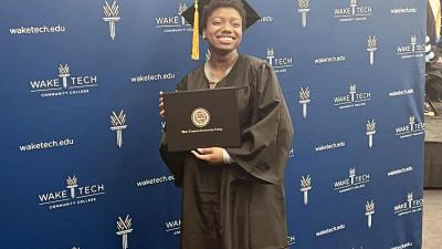Jaida Williams, graduate 