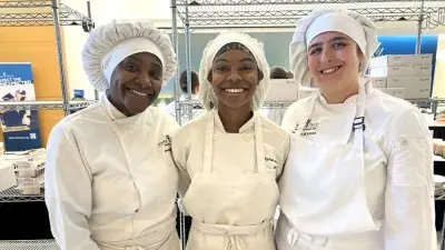 Baking & Pastry Arts students wowed visitors with their creativity and craftsmanship during the popular Bakers' Row showcase.