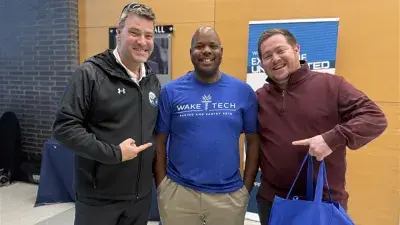 Baking & Pastry Arts students wowed visitors with their creativity and craftsmanship during the popular Bakers' Row showcase.