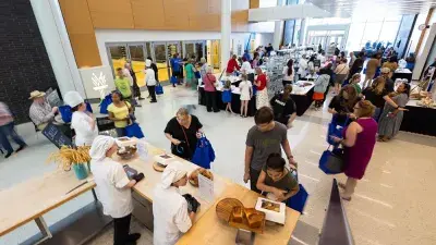 Future pastry chefs, cake designers and bakery managers show off their skills at Wake Tech's popular Bakers' Row event.