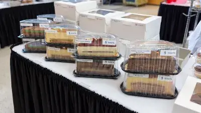 Future pastry chefs, cake designers and bakery managers show off their skills at Wake Tech's popular Bakers' Row event.