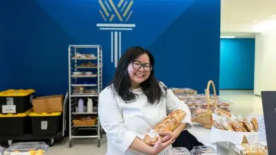 Future pastry chefs, cake designers and bakery managers show off their skills at Wake Tech's popular Bakers' Row event.