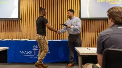 Graduates of new BioMechatronics Apprenticeship program celebrate accomplishments