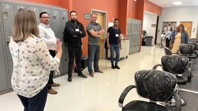 College Welcomes Delegation from Moldova