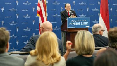 NC Governor Highlights Community College Completion at Southern Wake Campus 