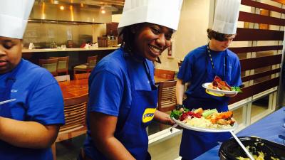 Former Foster Youth Celebrate Early Thanksgiving at Butterball