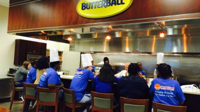 Former Foster Youth Celebrate Early Thanksgiving at Butterball