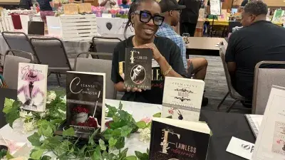 Dozens of entrepreneurs who graduated from the LaunchWakeCounty program showcased their products and services at an Alumni Vendor Expo at Wake Tech. (Michelle Fauver/Wake Tech)