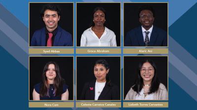 Image shows Wake Tech students selected as recipients of Goodnight Transfer Scholarship at N.C. State 
