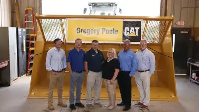 Wake Tech President Dr. Scott Ralls speaks about the college's apprenticeship partnership with Gregory Poole Equipment Co.