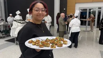 Wake Tech held a special fund-raising meal to supports western North Carolina hospitality workers after Hurricane Helene