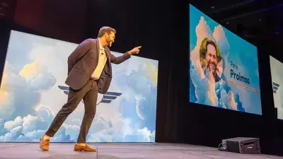 Wake Tech President Dr. Scott Ralls and Vice President of Development & Strategic Partnerships Matt Smith