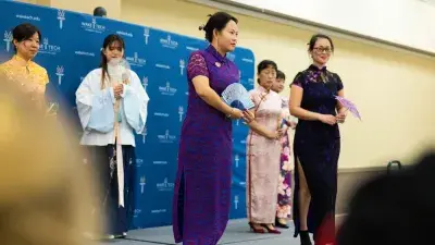 Wake Tech celebrates students from dozens of foreign countries at an International Day celebration.