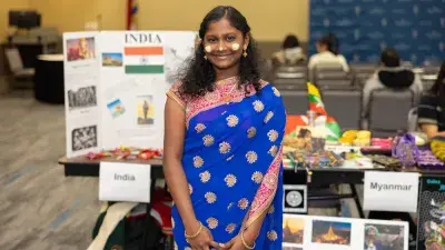Wake Tech celebrates students from dozens of foreign countries at an International Day celebration.