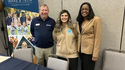 Nearly 500 job seekers attended Wake Tech's third-annual job fair.