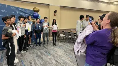 More than 200 of the area's brightest middle and high school students competed in the annual North Carolina Regional Math Contest.