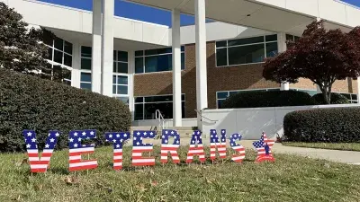 Wake Tech holds an annual ceremony for Veterans Day.
