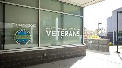 Wake Tech holds an annual ceremony for Veterans Day.