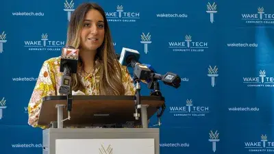 Wake Tech President Dr. Scott Ralls discusses a new transfer agreement with William Peace University.
