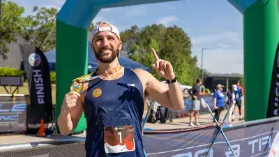 Wake Tech President Dr. Scott Ralls thanks sponsors and supporters of Reach, Rally & Run.