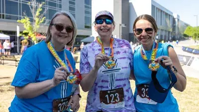 Wake Tech President Dr. Scott Ralls thanks sponsors and supporters of Reach, Rally & Run.