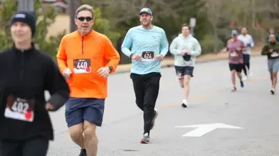 Runners hit the pavement to raise funds for the Wake Tech Foundation.