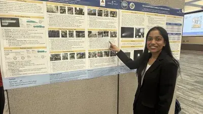 Student researchers in Wake Tech's START program present their findings at the Fall 2024 Student Showcase.Research Discoveries