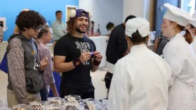 Wake Tech Baking & Pastry Arts students showcased their skills at Bakers' Row.