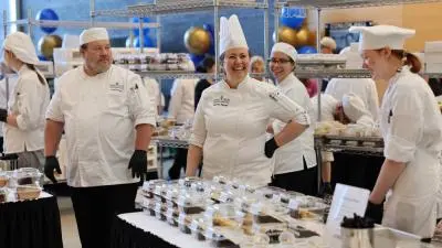 Wake Tech Baking & Pastry Arts students showcased their skills at Bakers' Row.